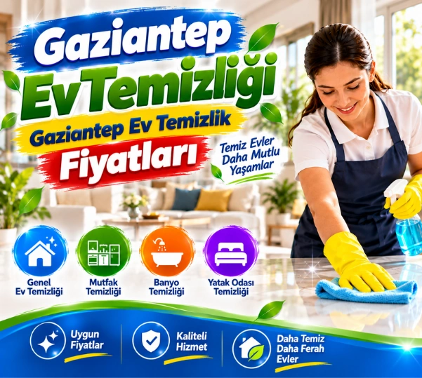 gaziantep ev temizlik fiyat
